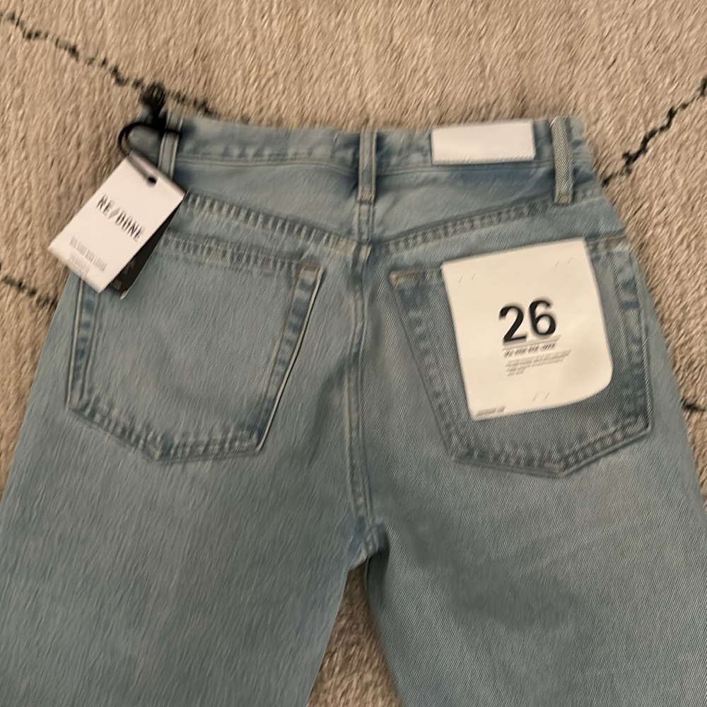 Brand NewReDone90’s High Rise Loose Jeans.